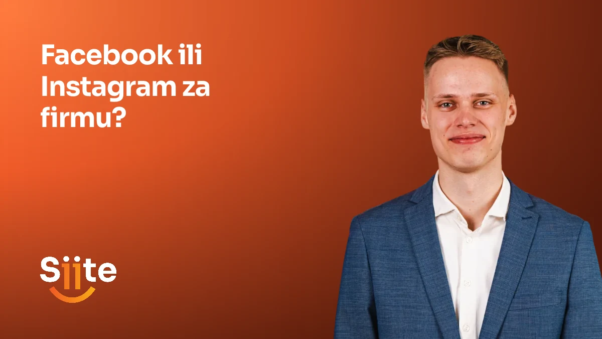 Facebook ili Instagram za firmu u BiH, uz stručnjaka za društvene mreže u Siiteu