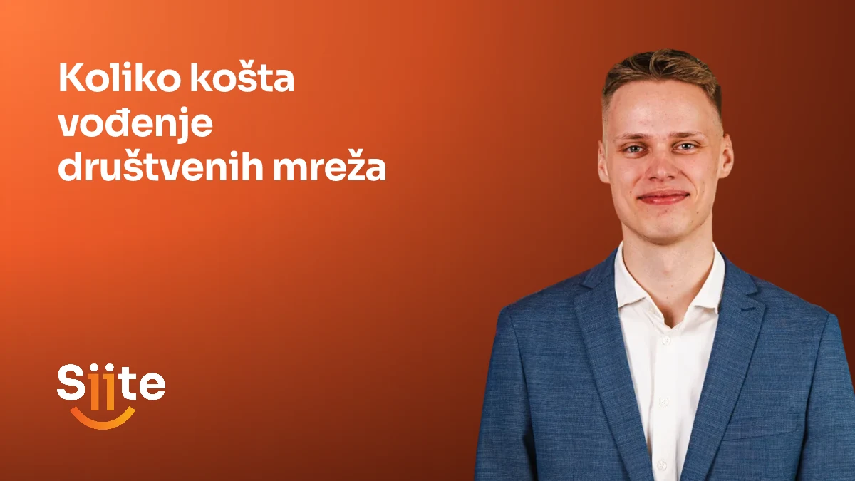 Koliko košta vođenje društvenih mreža u BiH, uz stručnjaka za društvene mreže u Siiteu
