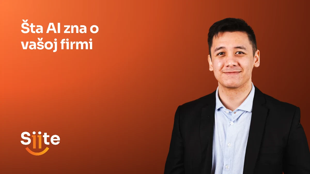 Šta AI zna o vašoj firmi, uz SEO stručnjaka u Siiteu